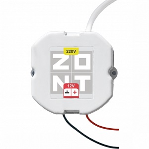 Блок питания Zont 12V в подрозетник