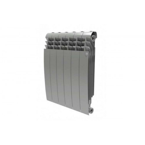 Радиатор алюминиевый секционный Royal Thermo Biliner Alum Silver Satin 500 х 12 секций RTBASS500/12