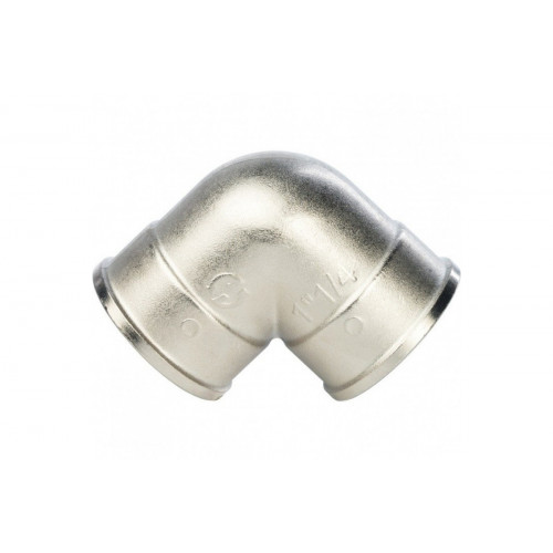 Угольник ВВ 1 1/4", никелированный Stout