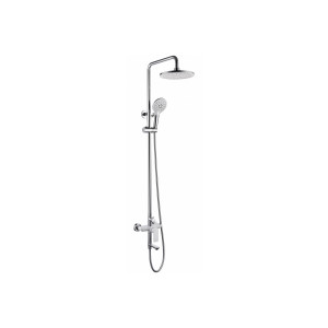 Душевая система Grocenberg GB7009 Белый хром GB7009WC