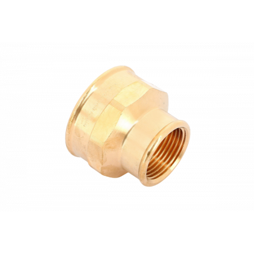Муфта переxодная ВВ 1 1/2"х1", бронза Viega 267520