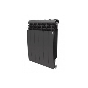 Радиатор алюминиевый секционный Royal Thermo Biliner Alum Noir Sable 500 х 6 секций RTBANS500/6