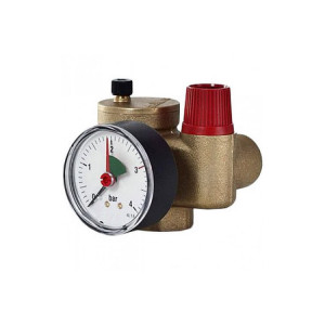 Группа безопасности котла компактная до 50 кВт Stout SVS-0004-025025