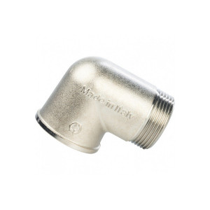 Угольник НВ 1 1/4", никелированный Stout